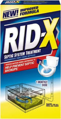 Rid-X - 9.8 oz Powder Drain Opener - Unscented, Box - Exact Tooling