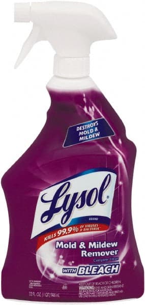 Lysol - 1 qt Spray Bottle Liquid Bathroom Cleaner - Unscented Scent, Disinfectant, Mold & Mildew Cleaner - Exact Tooling