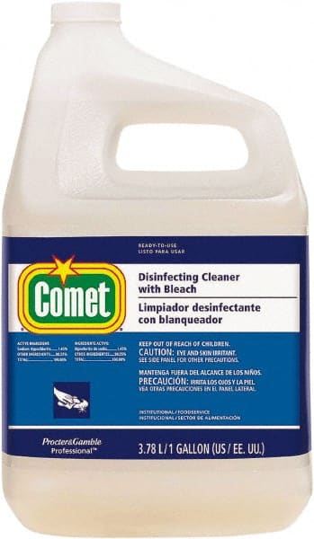 Comet USA LLC - 1 Gal Jug Liquid Bathroom Cleaner - Fresh Scent, Disinfectant, General Purpose Cleaner - Exact Tooling