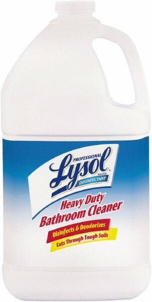 Lysol - 1 Gal Jug Liquid Bathroom Cleaner - Lime Scent, Disinfectant, General Purpose Cleaner - Exact Tooling