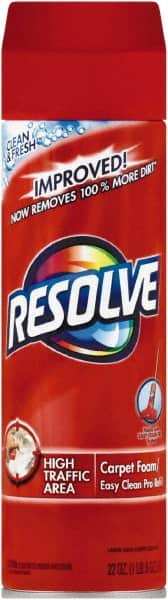 Resolve - 22 oz Aerosol Carpet & Upholstery Cleaner - Unscented - Exact Tooling