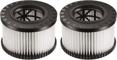 DeWALT - Vacuum Cleaner Cartridge HEPA Filter - Use for Dust, For Use with DWV010 & DWV012 - Exact Tooling