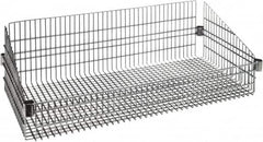 Quantum Storage - Wire Basket Unit - 24" Wide x 18" Deep x 10" High, - Exact Tooling