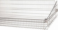 Quantum Storage - Wire Basket Unit - 60" Wide x 24" Deep x 10" High, - Exact Tooling