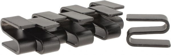 Quantum Storage - Open Shelving Accessory/Component - Black Finish Finish, 1mm Long, Use with Wire Shelving Units - Exact Tooling