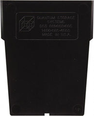 Quantum Storage - 3" Wide x 7" High, Black Bin Divider - Exact Tooling