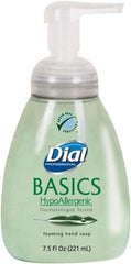 Dial - 7.5 oz Pump Bottle Foam Soap - Light Green, Fresh Fragrance Scent - Exact Tooling