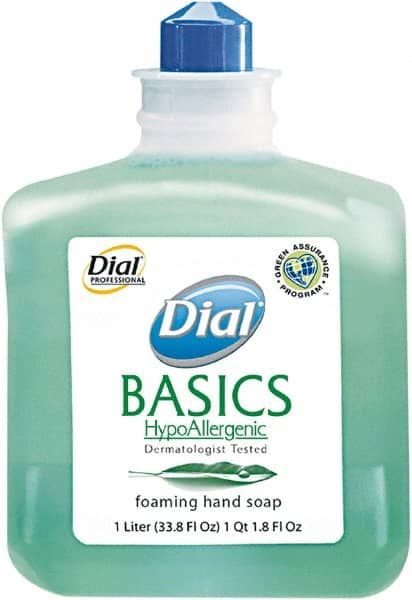 Dial - 1 L Dispenser Refill Foam Soap - Green, Honeysuckle Scent - Exact Tooling