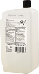 Dial - 1 L Dispenser Refill Liquid Soap - Clear, Pleasant Fragrance Scent - Exact Tooling