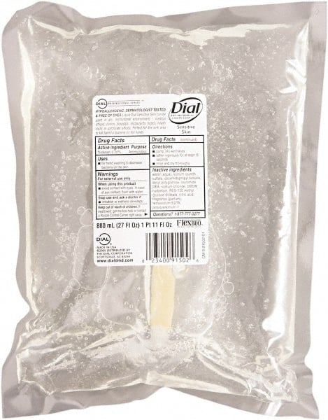 Dial - 800 mL Box Liquid Soap - Clear, Pleasant Fragrance Scent - Exact Tooling