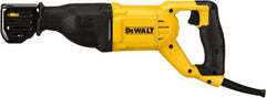 DeWALT - 2,900 Strokes per Minute, 1-1/8 Inch Stroke Length, Electric Reciprocating Saw - 120 Volts, 12 Amps - Exact Tooling