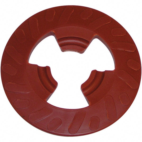 3M - 4" Max Diam, Abrasive Disc Face Plate - 5/8-11 Male - Exact Tooling