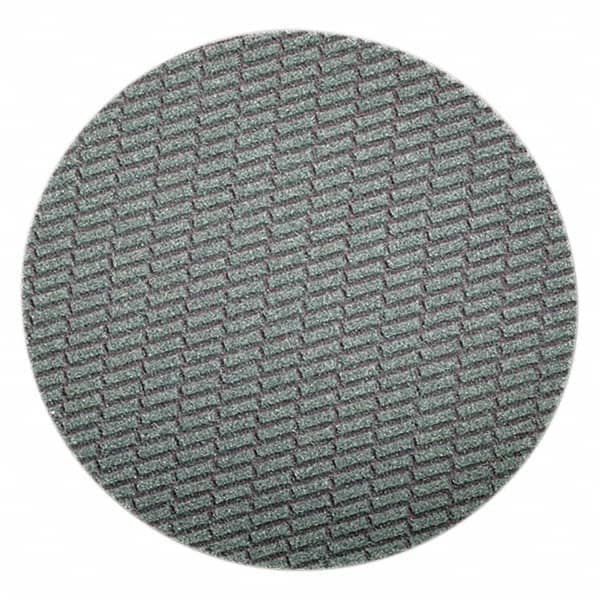 3M - 5" Diam, 300 Grit Trizact Aluminum Oxide Adhesive PSA Disc - Extra Fine Grade, Green, Cloth Backing, Flexible, Use with Random Orbital Sanders - Exact Tooling