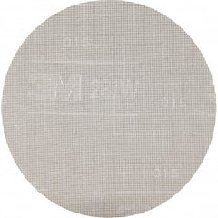 3M - 8" Diam, 1,000 Grit Aluminum Oxide Adhesive PSA Disc - Super Fine Grade, Black, Cloth Backing, Flexible, Use with Random Orbital Sanders - Exact Tooling