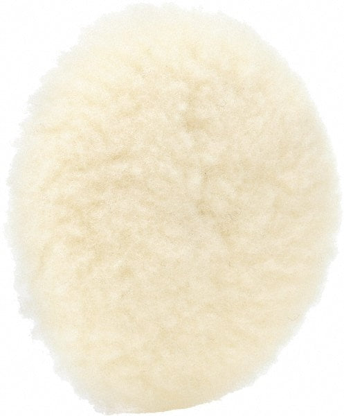 3M - 3" Diam 100% Wool Buffing & Backing Pad - Exact Tooling