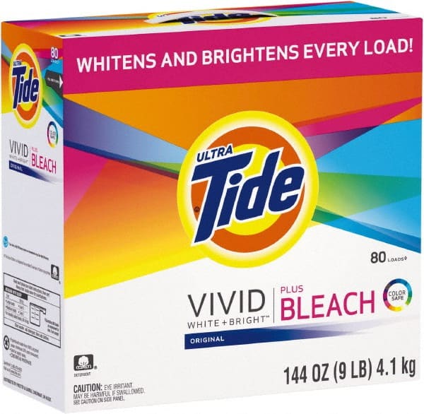 Tide - 144 oz Powder Laundry Detergent - Powder - Exact Tooling