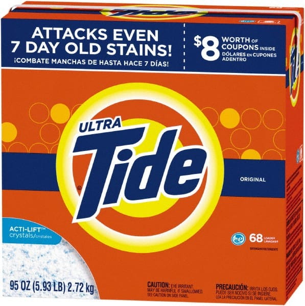 Tide - 95 oz Powder Laundry Detergent - Powder - Exact Tooling