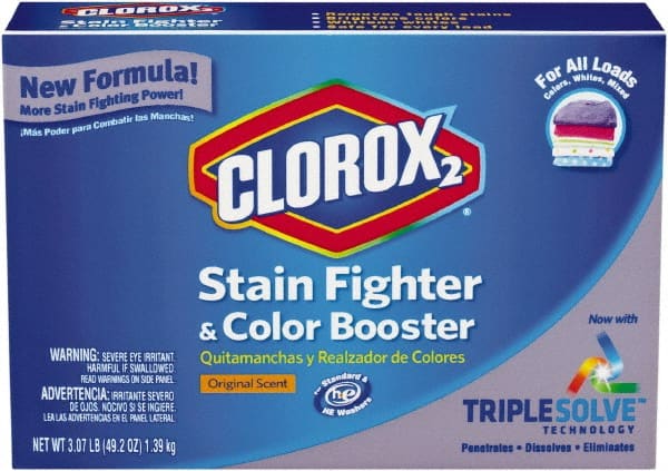 Clorox - 49.2 oz Powder Laundry Detergent - Powder - Exact Tooling