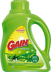 Gain - 50 oz Liquid Laundry Detergent - Liquid - Exact Tooling