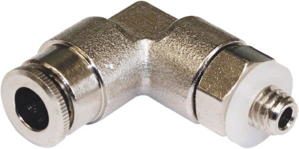 Tool-Flo - 1/8" ID x 1/8" OD, Coolant Fitting for Indexable Clamping Units - Series 9HCP. - Exact Tooling