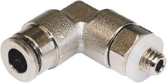 Tool-Flo - 1/8" ID x 1/8" OD, Coolant Fitting for Indexable Clamping Units - Series 9HCP. - Exact Tooling
