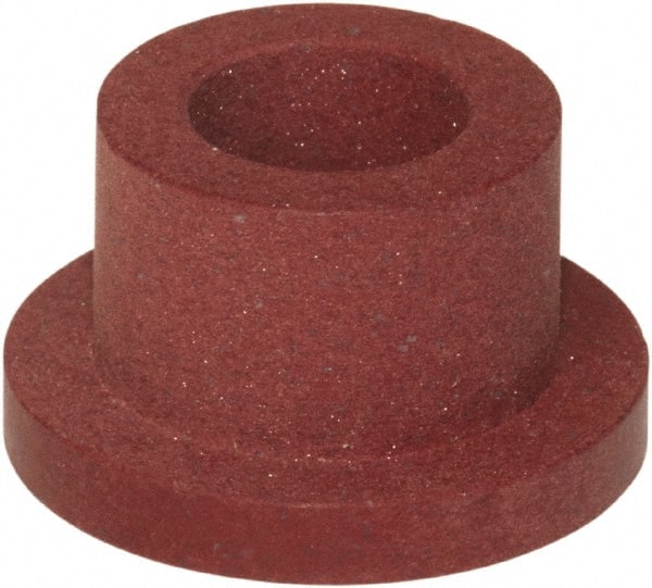 TriStar - 5/8" Inside x 7/8" Outside Diam, Rulon LR Flanged Bearing - 1" Flange Outside Diam, 1/8" Flange Thickness, 3/4" OAL - Exact Tooling