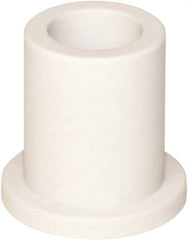 TriStar - 1/2" Inside x 3/4" Outside Diam, Rulon 641 Flanged Bearing - 1" Flange Outside Diam, 1/8" Flange Thickness, 1" OAL - Exact Tooling