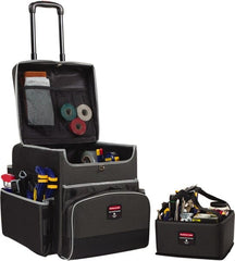 Rubbermaid - Ballistic Nylon Janitor Cart - 14-1/4" Width - Exact Tooling