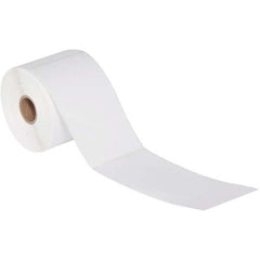 Value Collection - Pack of 12 Rolls, 305 Labels per Roll, 4" x 5" White Paper Thermal Labels - Exact Tooling