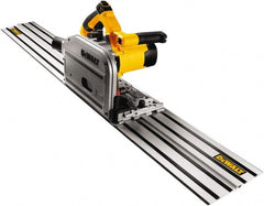 DeWALT - 12 Amps, 6-1/2" Blade Diam, 1,750 to 4,000 RPM, Electric Circular Saw - 120 Volts, 5/8" Arbor Hole, Right Blade - Exact Tooling