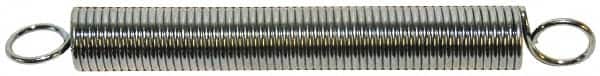 Gardner Spring - 0.312" OD, 2.62 Lb Max Load, 3.12" Max Ext Len, 0.0286" Wire Diam Spring - 1.36 Lb/In Rating - Exact Tooling