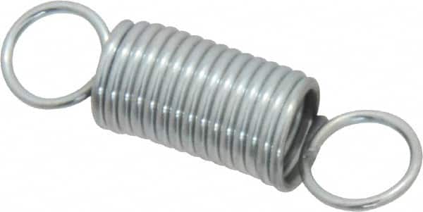 Gardner Spring - 1/4" OD, 3.28 Lb Max Load, 1-1/2" Max Ext Len, 0.0286" Wire Diam Spring - 5.21 Lb/In Rating - Exact Tooling