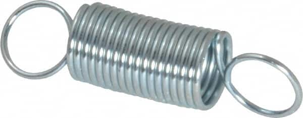 Gardner Spring - 3/8" OD, 3.76 Lb Max Load, 2.85" Max Ext Len, 0.0348" Wire Diam Spring - 2.32 Lb/In Rating - Exact Tooling