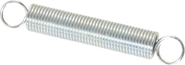 Gardner Spring - 0.437" OD, 8.01 Lb Max Load, 5.27" Max Ext Len, 0.0475" Wire Diam Spring - 2.8 Lb/In Rating - Exact Tooling