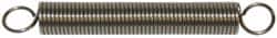 Gardner Spring - 0.312" OD, 4.91 Lb Max Load, 5" Max Ext Len, 0.0348" Wire Diam Spring - 1.58 Lb/In Rating - Exact Tooling