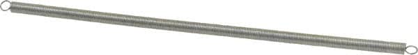 Gardner Spring - 0.23" OD, 3.66 Lb Max Load, 13.73" Max Ext Len, 0.0286" Wire Diam Spring - 0.45 Lb/In Rating - Exact Tooling