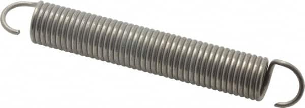 Gardner Spring - 0.84" OD, 43.69 Lb Max Load, 9.49" Max Ext Len, 0.1055" Wire Diam Spring - 9.19 Lb/In Rating - Exact Tooling