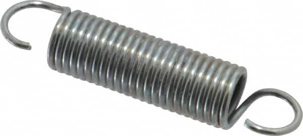 Gardner Spring - 3/8" OD, 10 Lb Max Load, 2.92" Max Ext Len, 0.045" Wire Diam Spring - 7.5 Lb/In Rating, 1-3/4" Free Length - Exact Tooling