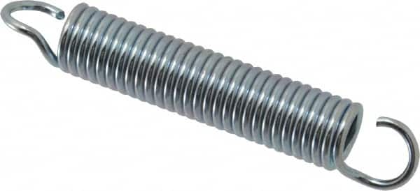 Gardner Spring - 3/8" OD, 17.5 Lb Max Load, 3.37" Max Ext Len, 0.055" Wire Diam Spring - 13.9 Lb/In Rating, 2-1/4" Free Length - Exact Tooling