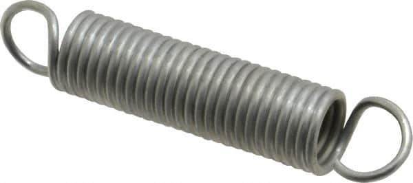 Gardner Spring - 1/2" OD, 19 Lb Max Load, 4.09" Max Ext Len, 0.063" Wire Diam Spring - 10.7 Lb/In Rating, 2-1/2" Free Length - Exact Tooling