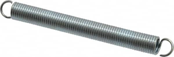 Gardner Spring - 1/2" OD, 19 Lb Max Load, 8.95" Max Ext Len, 0.063" Wire Diam Spring - 4.3 Lb/In Rating, 5" Free Length - Exact Tooling