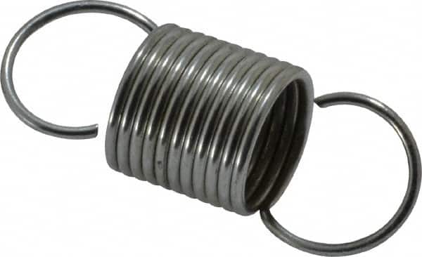 Gardner Spring - 3/4" OD, 12.8 Lb Max Load, 3.76" Max Ext Len, 0.063" Wire Diam Spring - 6.6 Lb/In Rating, 2" Free Length - Exact Tooling