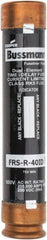 Cooper Bussmann - 250 VDC, 600 VAC, 40 Amp, Time Delay General Purpose Fuse - Fuse Holder Mount, 5-1/2" OAL, 20 at DC, 200 (RMS) kA Rating, 27mm Diam - Exact Tooling