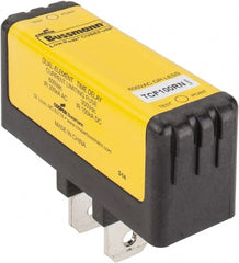 Cooper Bussmann - 300 VDC, 600 VAC, 100 Amp, Time Delay General Purpose Fuse - Plug-in Mount, 76.45mm OAL, 100 at DC, 200 (CSA RMS), 300 (UL RMS) kA Rating - Exact Tooling