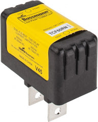 Cooper Bussmann - 300 VDC, 600 VAC, 60 Amp, Time Delay General Purpose Fuse - Plug-in Mount, 76.45mm OAL, 100 at DC, 200 (CSA RMS), 300 (UL RMS) kA Rating - Exact Tooling