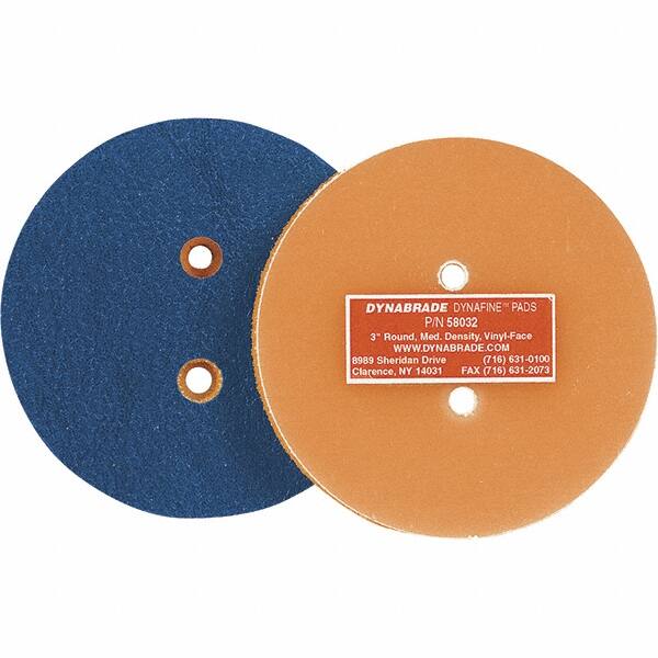 Dynabrade - 2" Diam Disc Backing Nonvacuum Replacement Pad - Medium Density, 12,000 RPM - Exact Tooling
