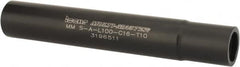 Iscar - Multimaster 16mm 90° Stepped Shank Milling Tip Insert Holder & Shank - 0.598" Neck Diam, T10 Neck Thread, 100mm OAL, Steel MM S-A Tool Holder - Exact Tooling