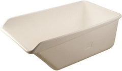 Remco - 800 Lb Load Capacity White Polyethylene Tote Container - Nesting, 32" Long x 54.6" Wide x 21.7" High - Exact Tooling