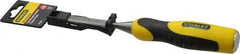 Stanley - 9" OAL x 1/2" Blade Width Wood Chisel - 1/2" Tip, Polypropylene Handle - Exact Tooling