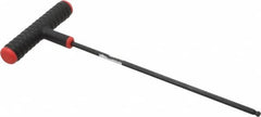 Eklind - 3/16" Hex, T-Handle Cushion Grip, Ball End Hex Key - Exact Tooling